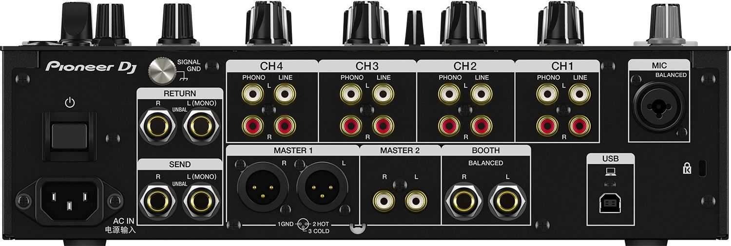 Pioneer DJM-750MK2 DJ Mixer with XDJ-1000MK2 Tabletop Digital Multi Player Pair - ProSound and Stage Lighting