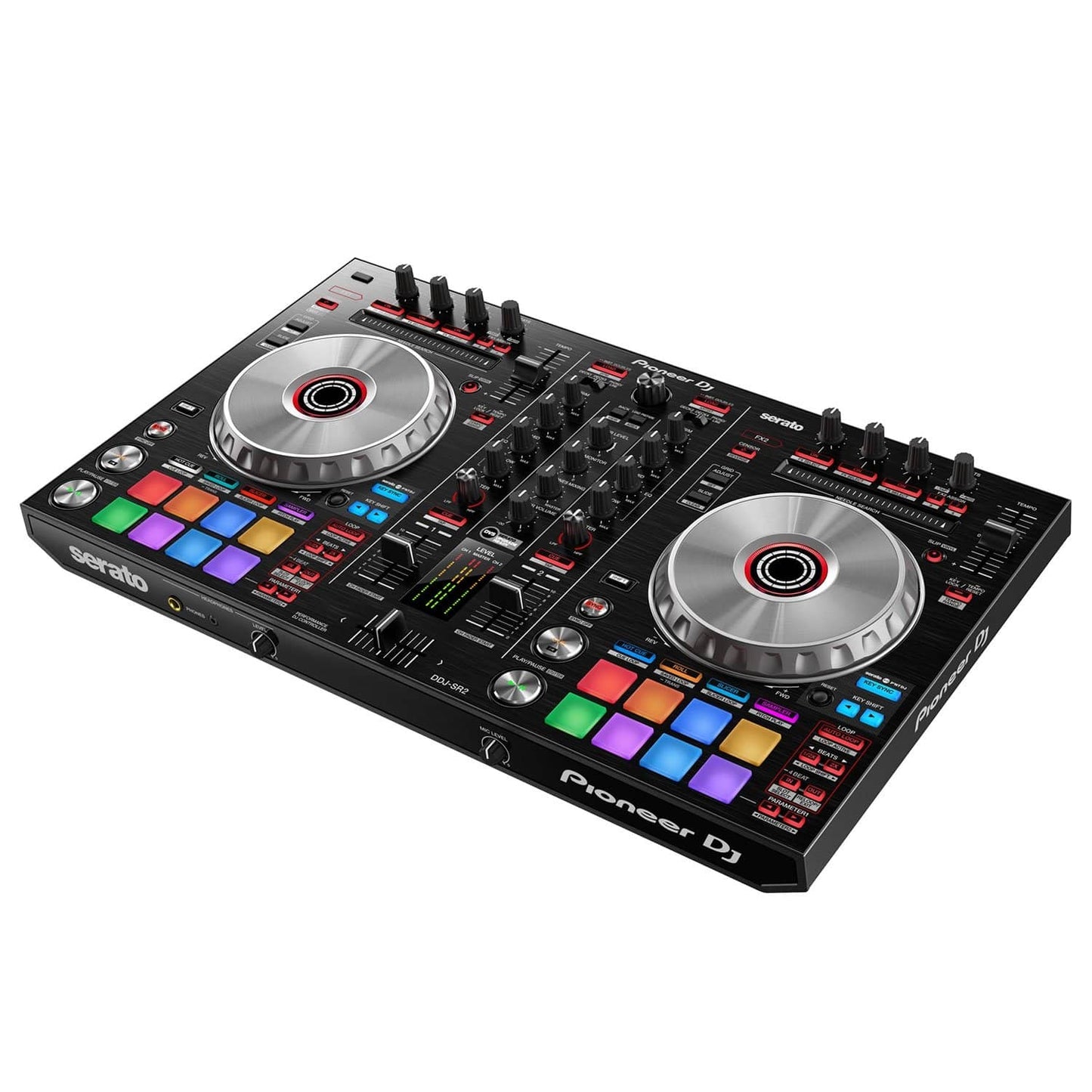 Pioneer DDJ-SR2 Serato DJ Controller with Gator Waterproof Case - ProSound and Stage Lighting