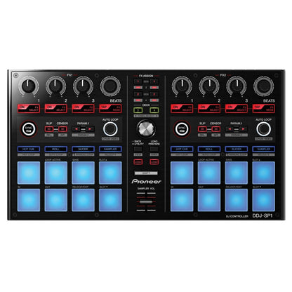 Pioneer DDJ-SP1 Serato DJ Sub Controller with Decksaver Cover - ProSound and Stage Lighting