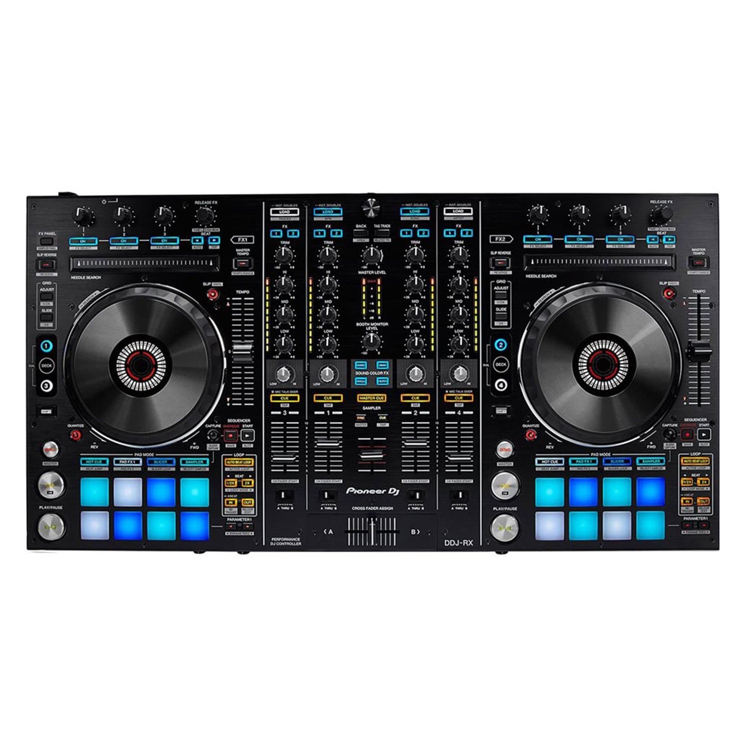 Pioneer DJ DDJ-RX rekordbox DJ Controller and Bag