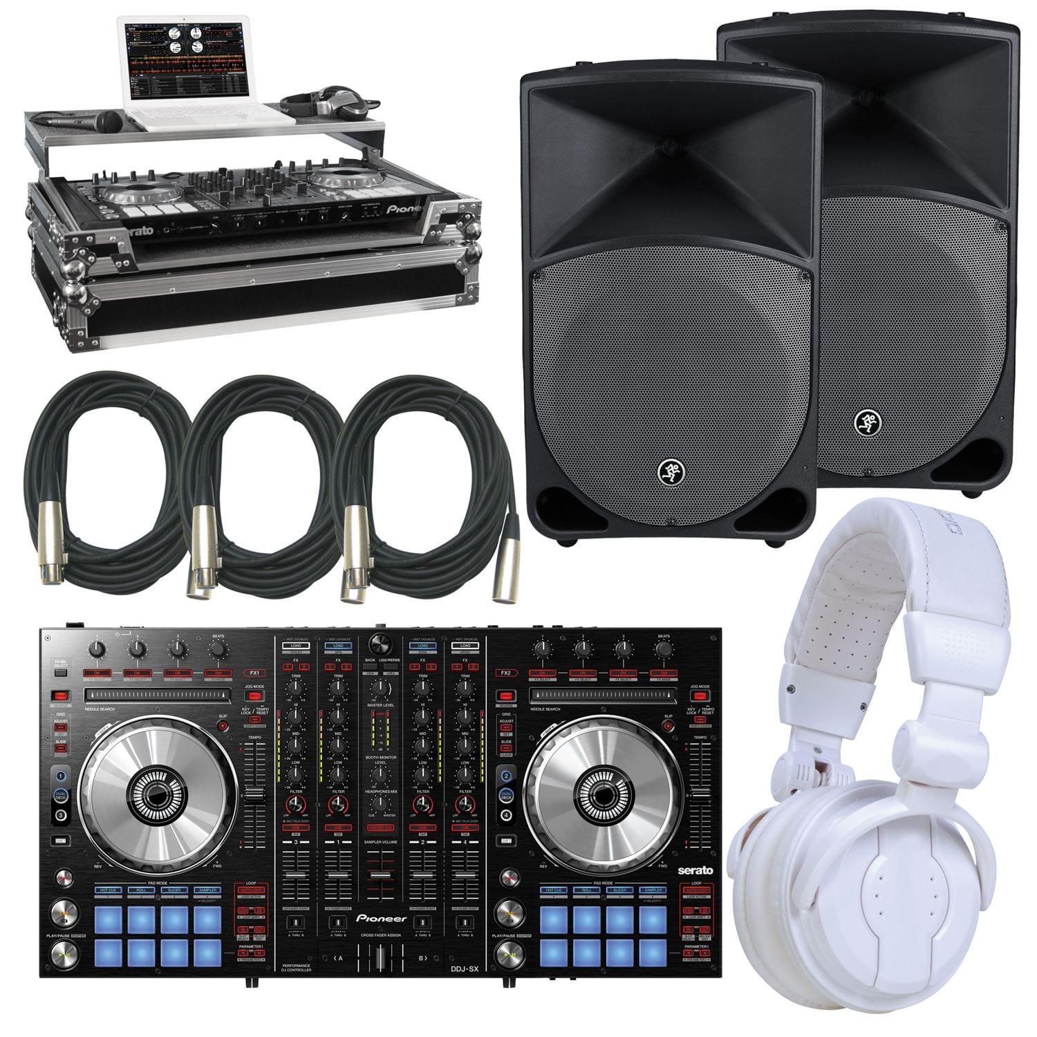 Pioneer DDJ-SX & Mackie 15-In Thump DJ Package - ProSound and Stage Lighting