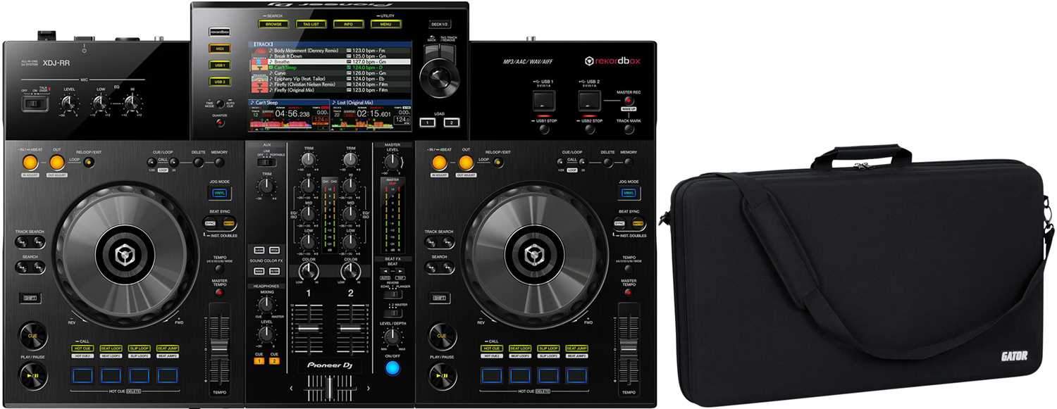 Pioneer DJ XDJ-RR 2-Channel DJ System with Magma Case | Solotech