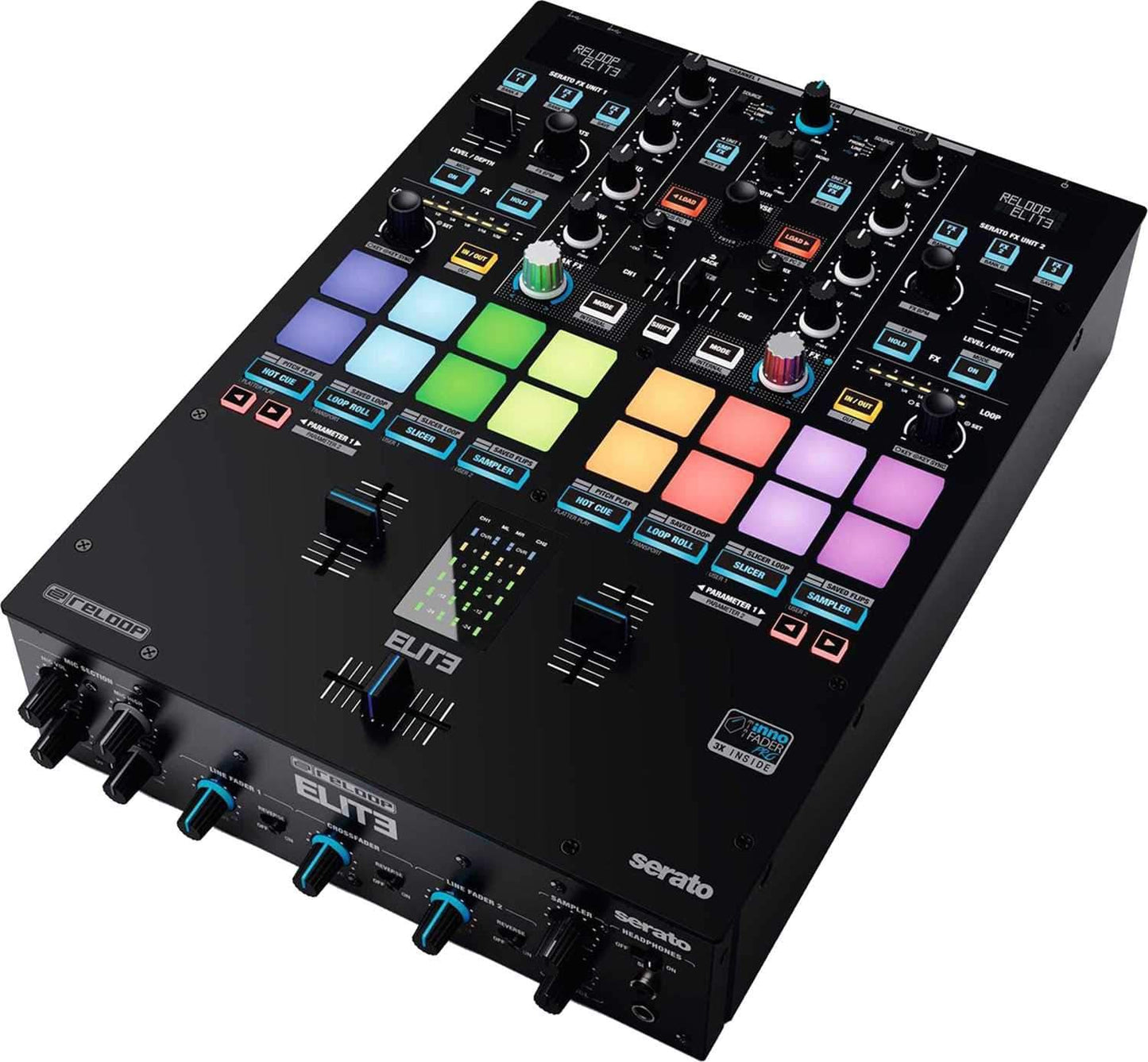 Reloop Elite DJ Mixer with RP-8000 MK2 Turntables - ProSound and Stage Lighting