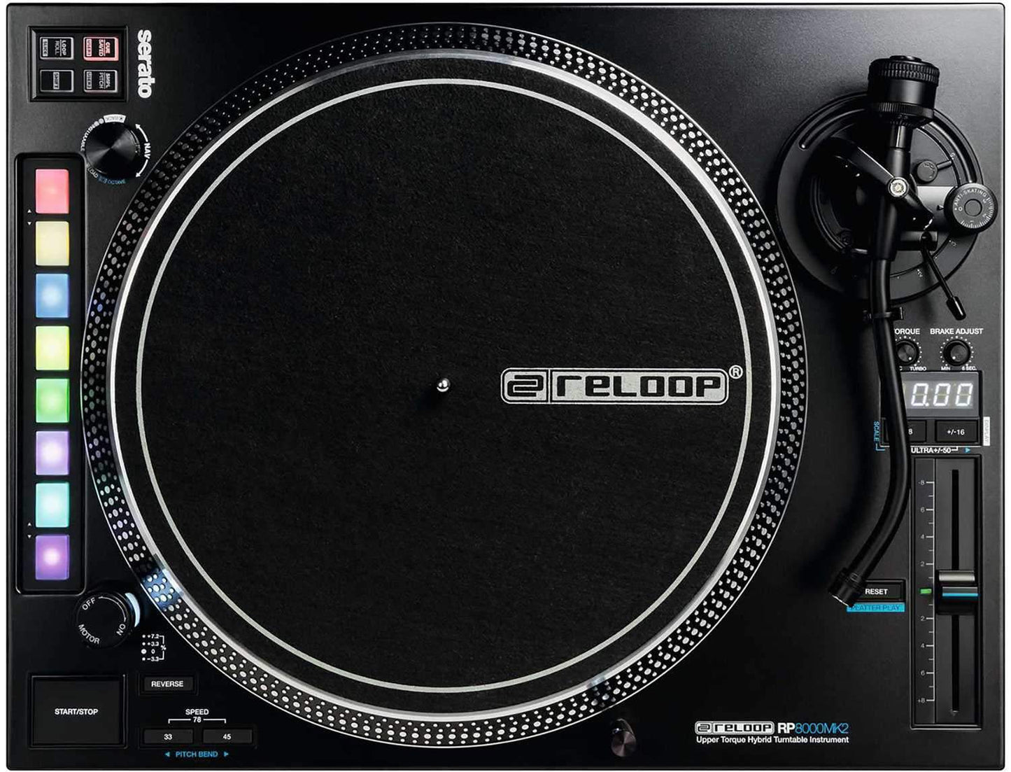 Reloop Elite DJ Mixer with RP-8000 MK2 Turntables - ProSound and Stage Lighting