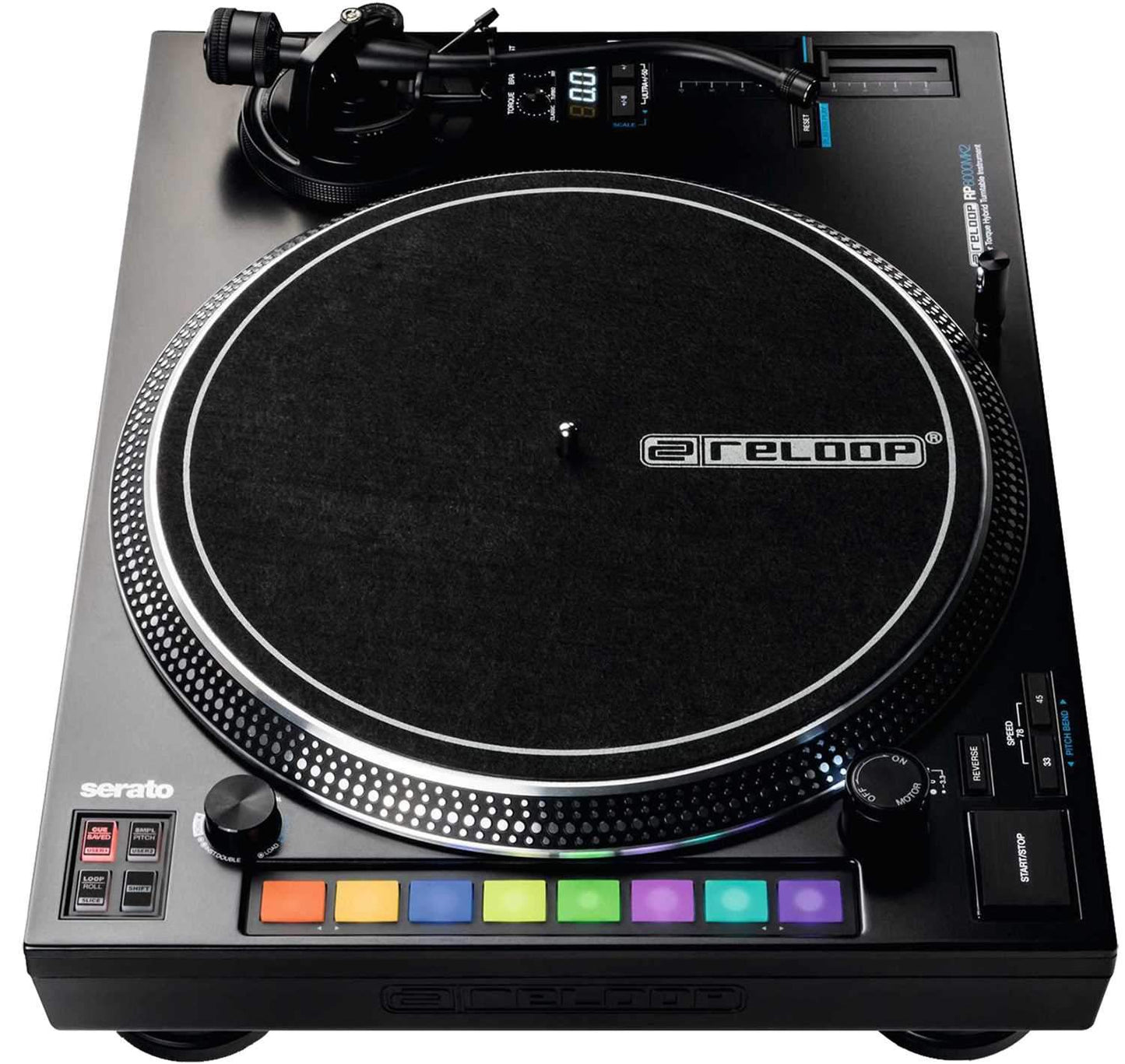 Reloop RP-8000 MK2 Serato Turntable Pair - ProSound and Stage Lighting