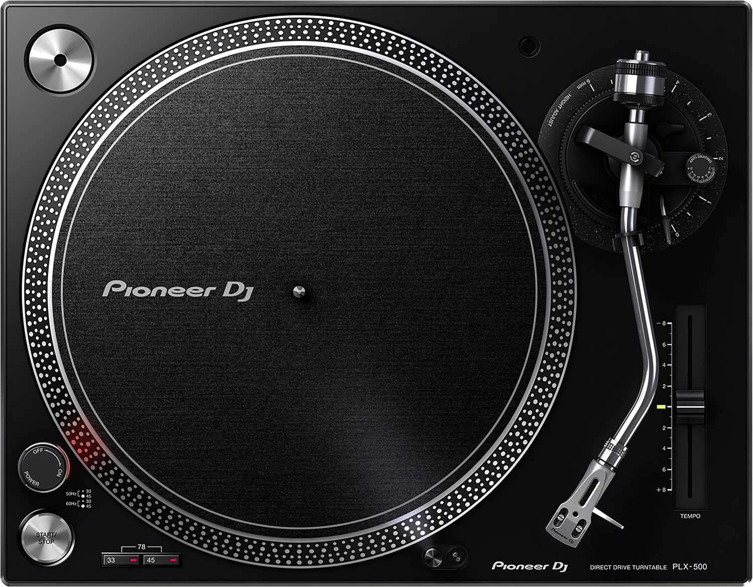 Pioneer DJ PLX-500-K DJ Turntable with Phase DVS System