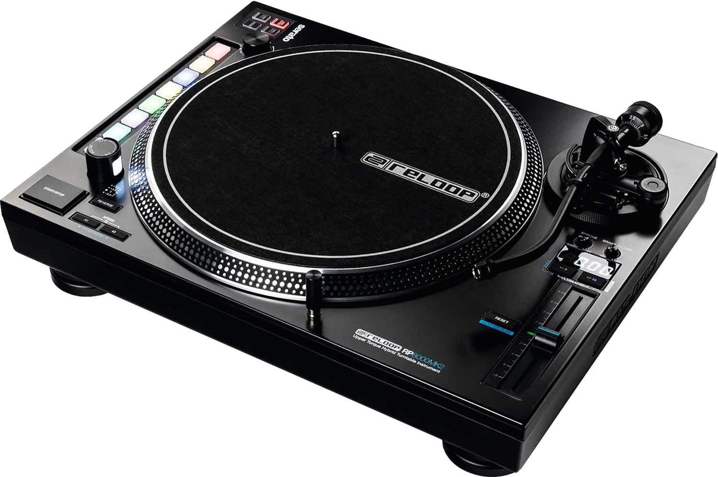 Reloop RP-8000 MK2 DJ Turntables with Phase DVS - ProSound and Stage Lighting