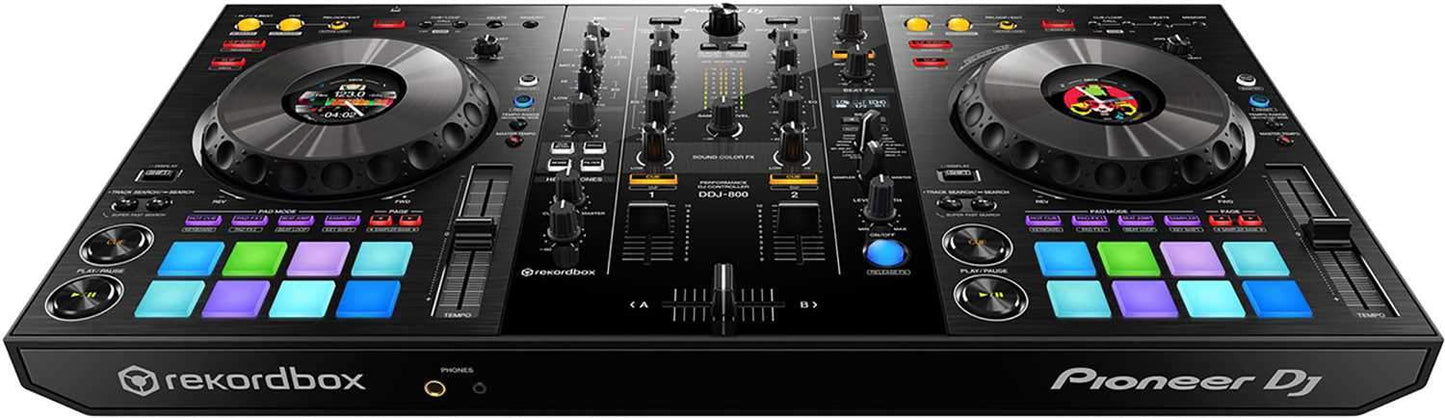 Pioneer DDJ-800 Controller with Magma Carry Case - ProSound and Stage Lighting