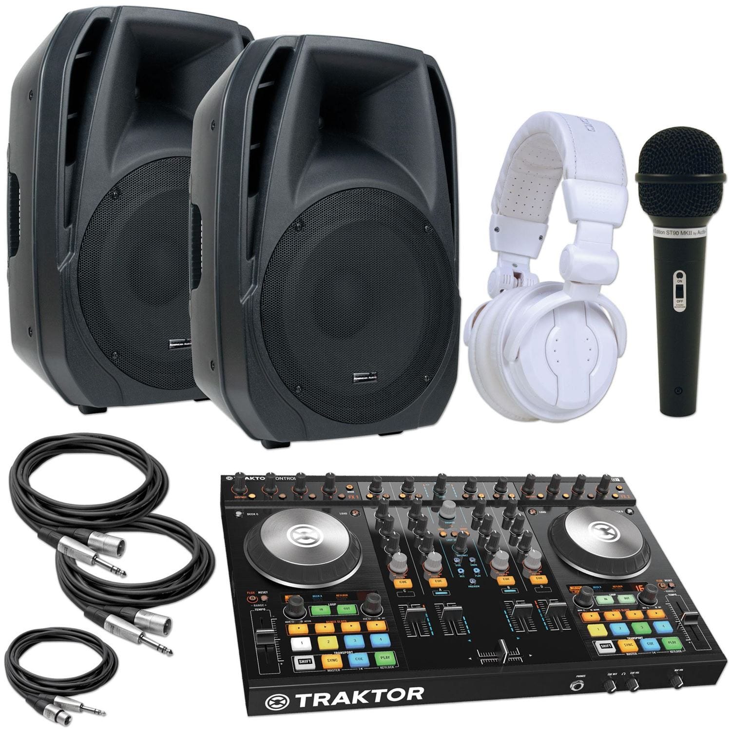 Ni Kontrol S4mk2 Dj Package With Els15a Speakers