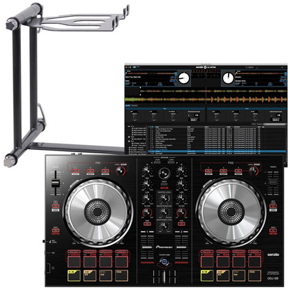 Pioneer DDJSB Serato DJ Controller & Laptop Stand - ProSound and Stage Lighting