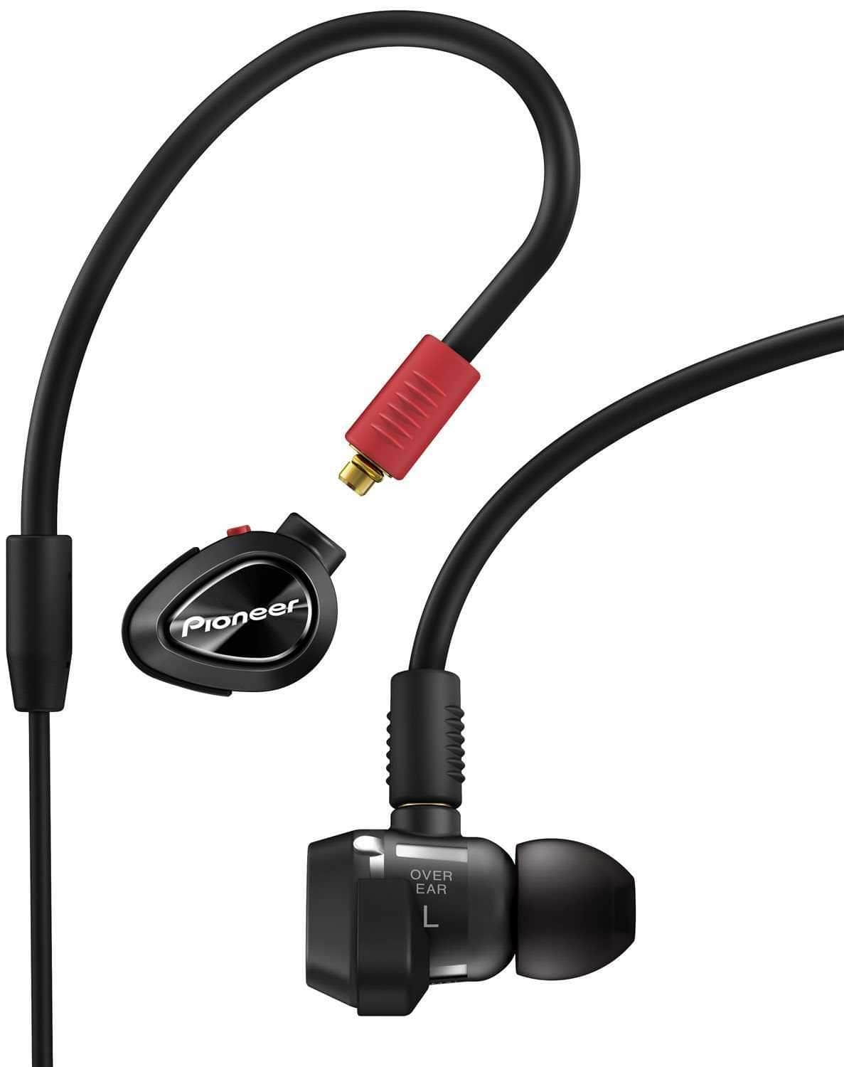 Pioneer DJE1500K In Ear DJ Headphones Black - ProSound and Stage Lighting