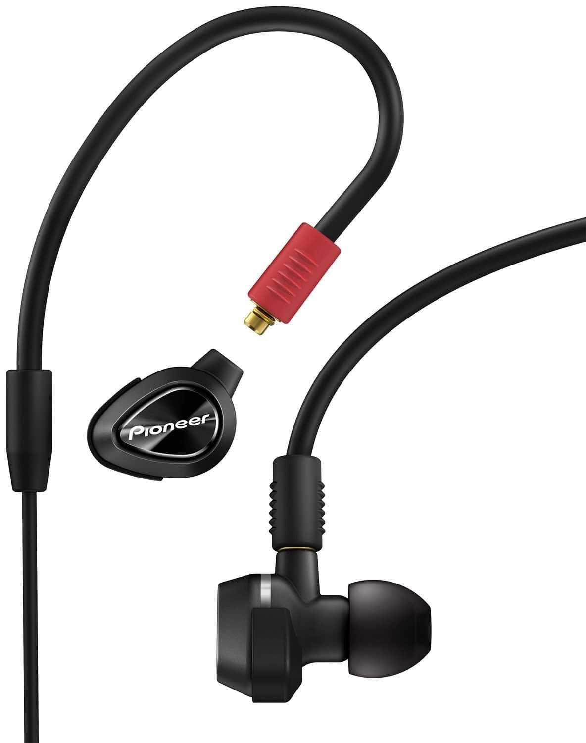 Pioneer DJE2000K Pro In Ear DJ Headphones Black - ProSound and Stage Lighting