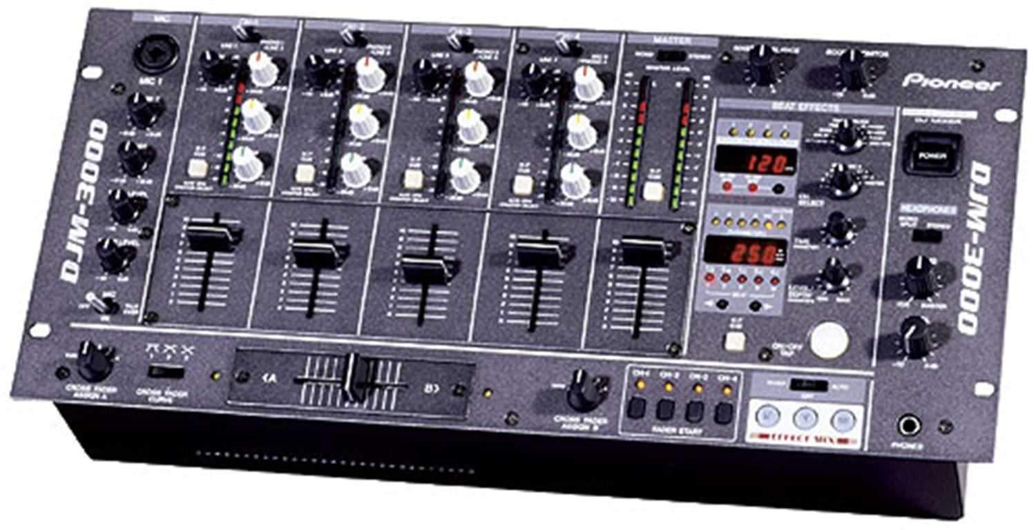 Pioneer DJM3000 19 Mixer with Effects And BPM - ProSound and Stage Lighting