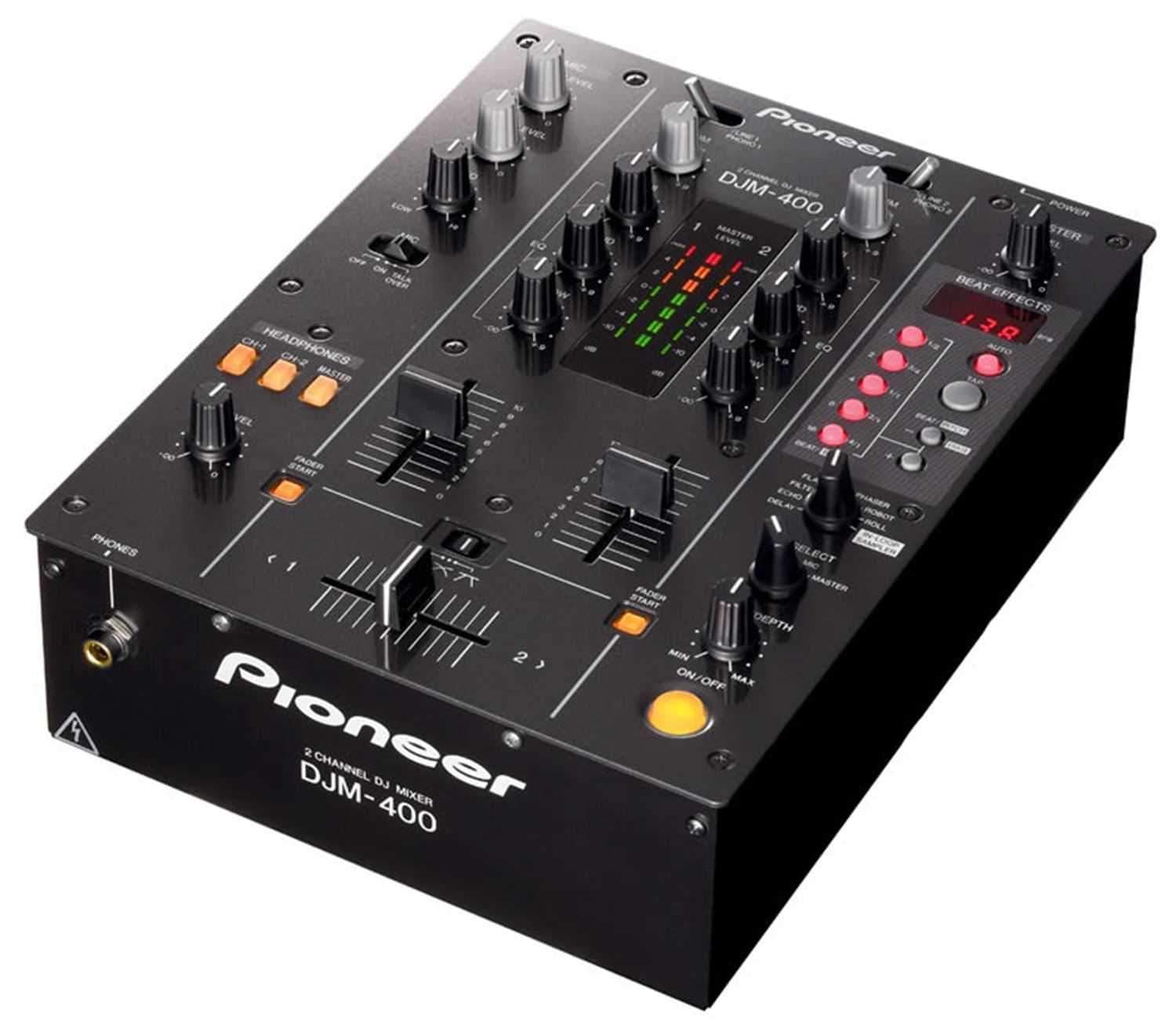 Pioneer DJ DJM-400 2 Channel DJ Mixer with Effects