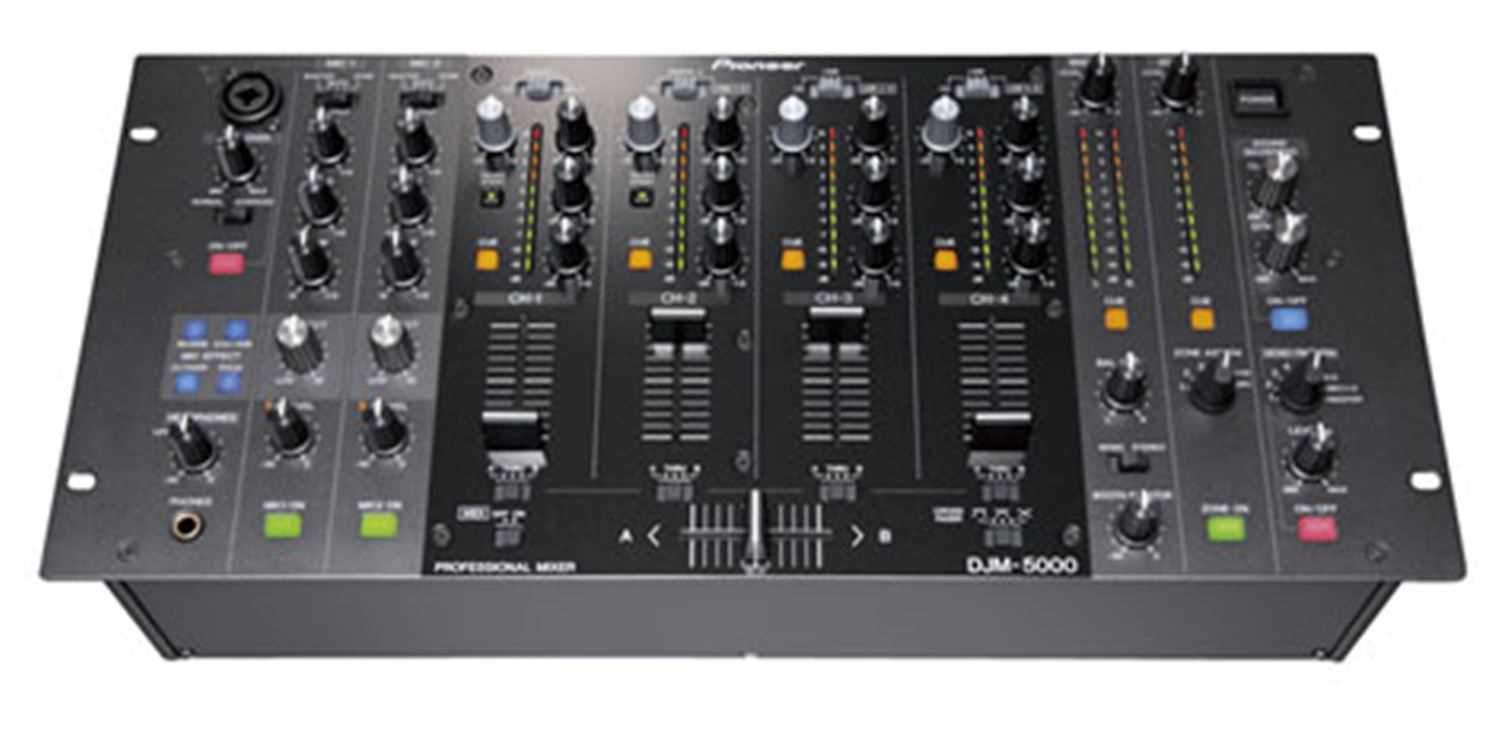 Pioneer DJM-5000 4 Channel Rack Mount DJ Mixer - ProSound and Stage Lighting