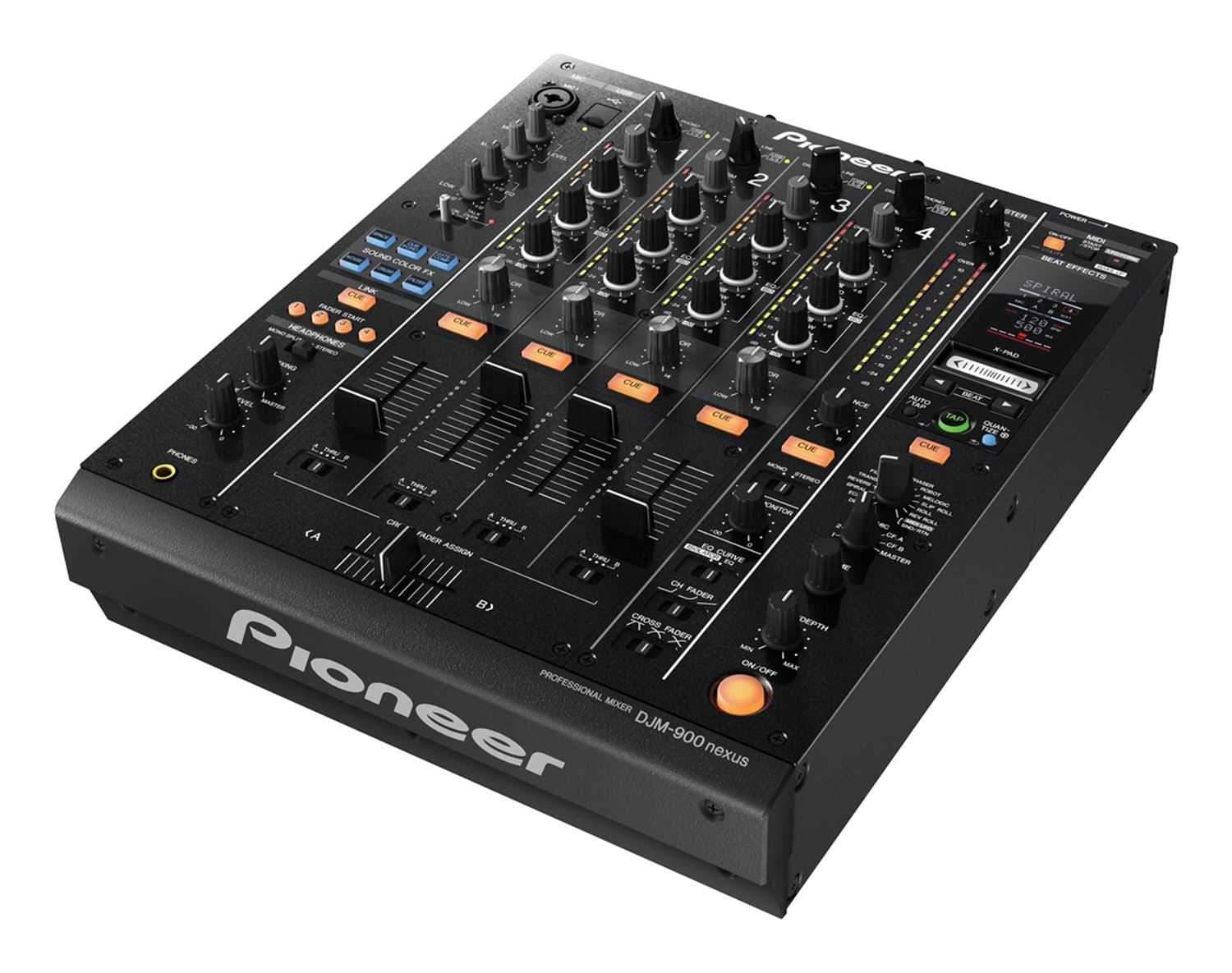 Pioneer DJM-900 Nexus 4 Ch Professional DJ Mixer - ProSound and Stage Lighting