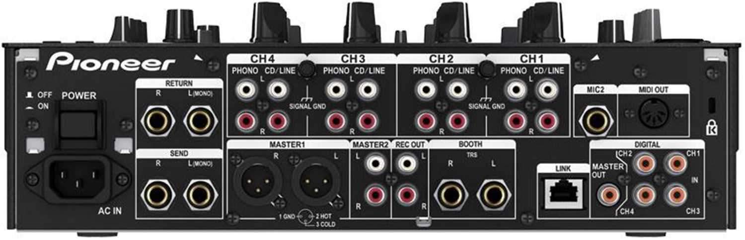 Pioneer DJM-900SRT 4 Ch 12 in Serato DJ Mixer - ProSound and Stage Lighting