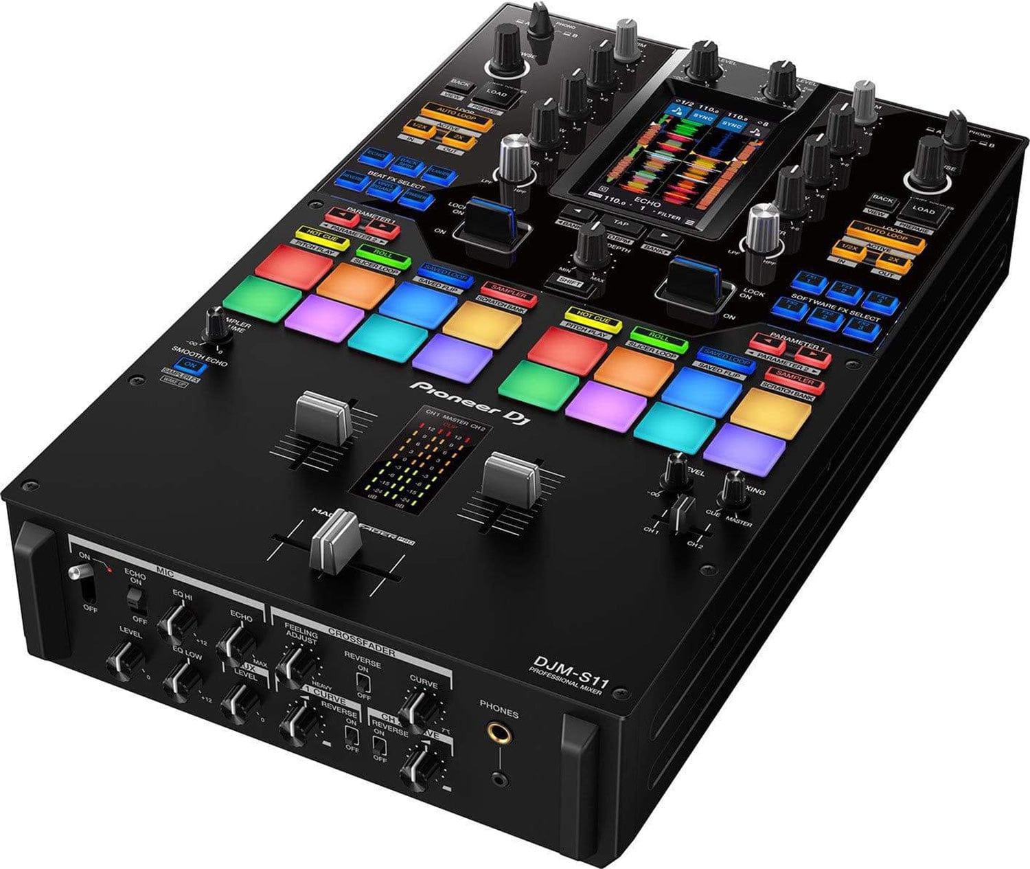 美品DJセット  DJM-S11、PDX2000、phasce Pioneer DJ DJ DJM-S11 2-Channel DJ Mixer for Serato – Solotech