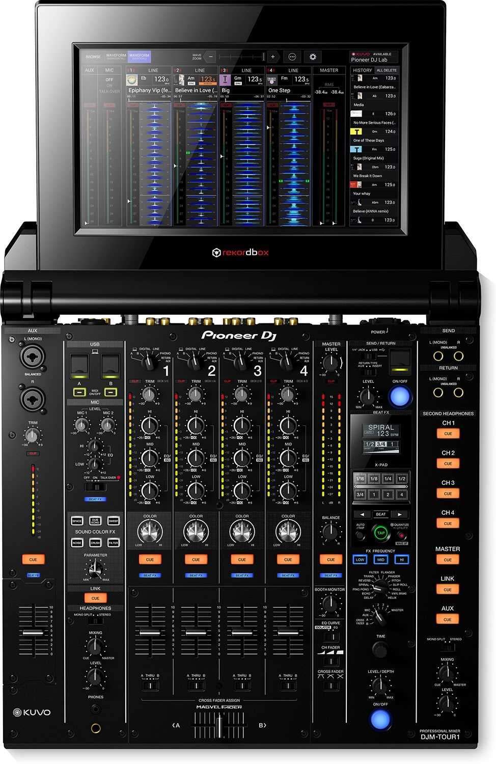 Pioneer DJM-TOUR1 Tour System DJ Mixer - ProSound and Stage Lighting