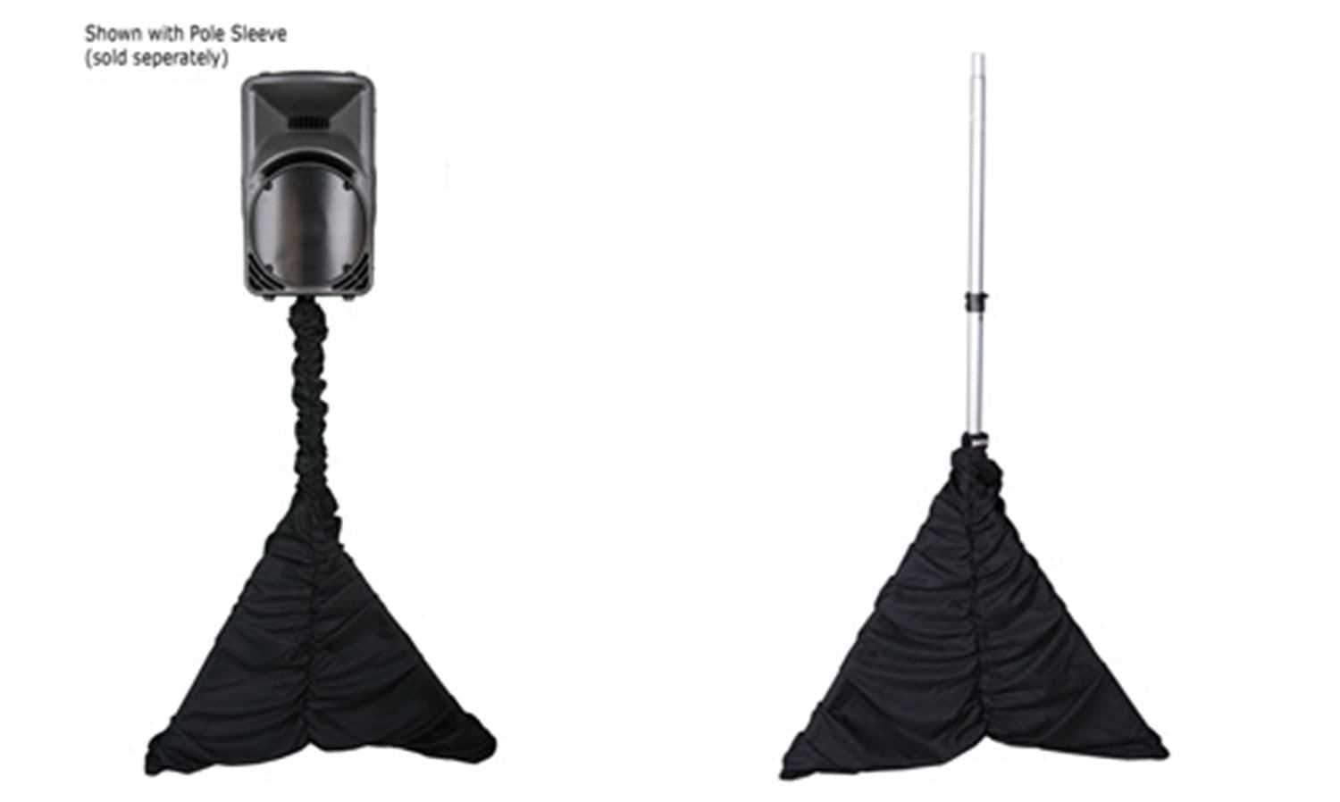 DJ Skirts Tripod Skirt - PAIR - ProSound and Stage Lighting