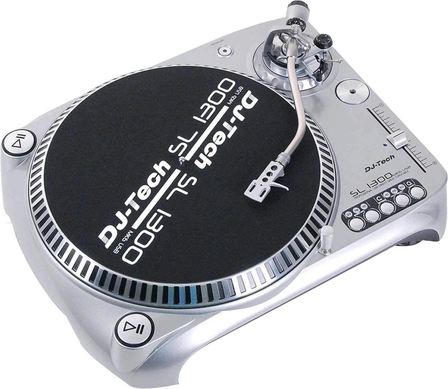 DJ Tech SL-1300MK6 Direct Drive DJ Turntable - ProSound and Stage Lighting