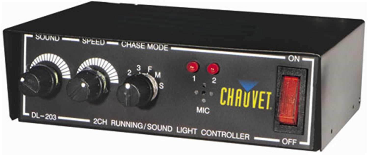 Chauvet DL203 Duralight Sound Activated Controller - ProSound and Stage Lighting