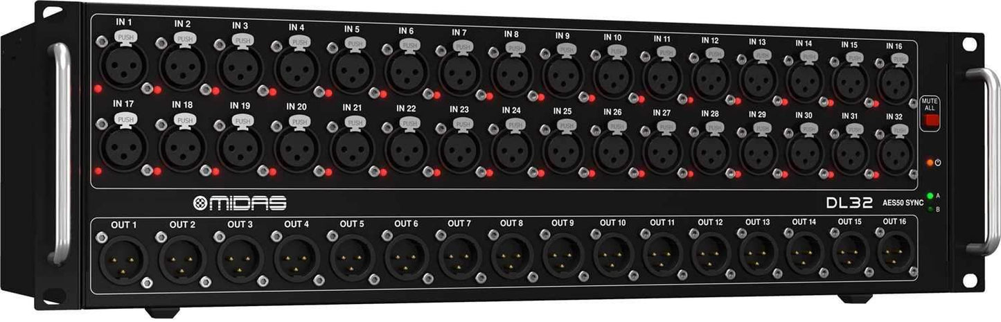 Midas DL32 32-Input 16-Output Digital Stage Box - ProSound and Stage Lighting