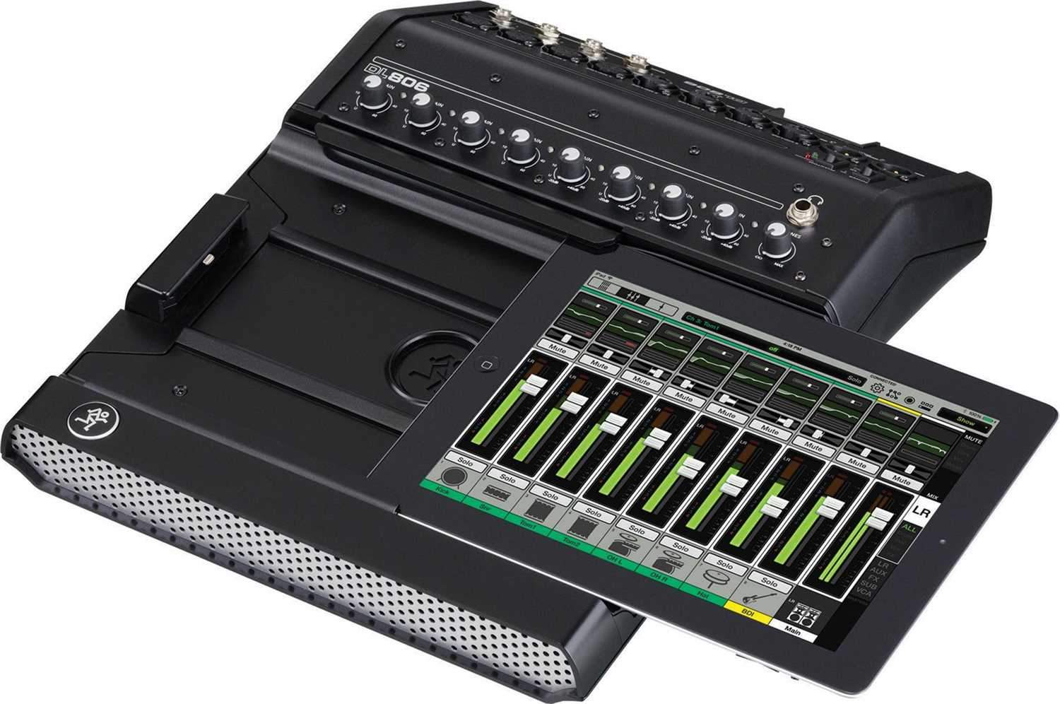 Mackie DL806 iPad Digital Mixer 8 ch - Lightning - ProSound and Stage Lighting