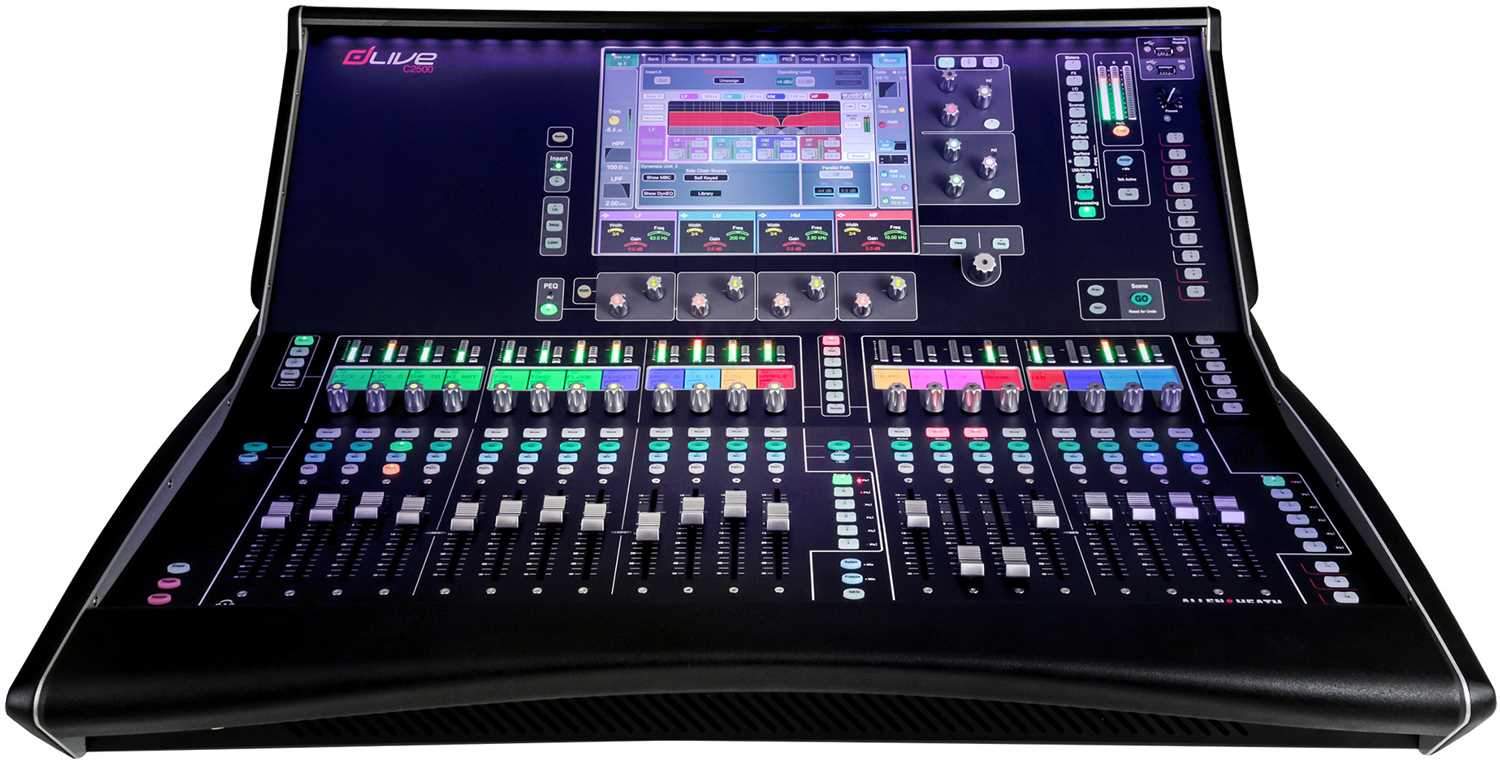 Allen & Heath dLive C Class C2500 Control Surface - ProSound and Stage Lighting