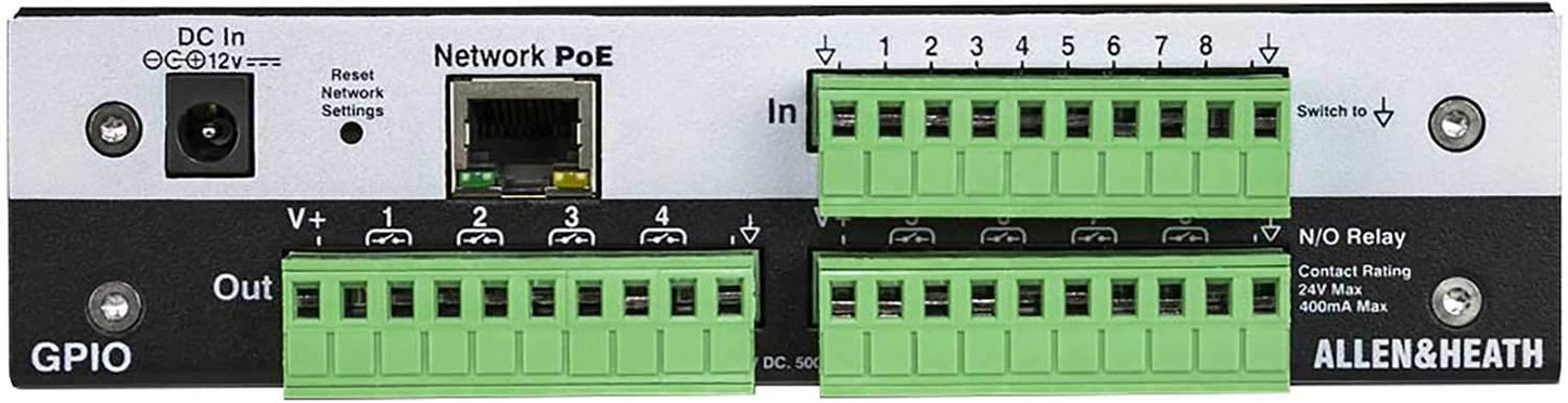 Allen & Heath dLive General Purpose I/O Interface - ProSound and Stage Lighting