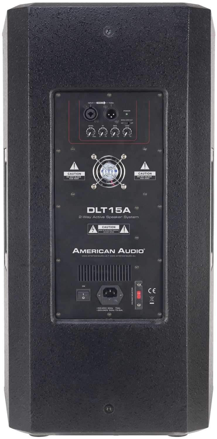 American Audio DLT15A 15-Inch Powered Speaker - ProSound and Stage Lighting