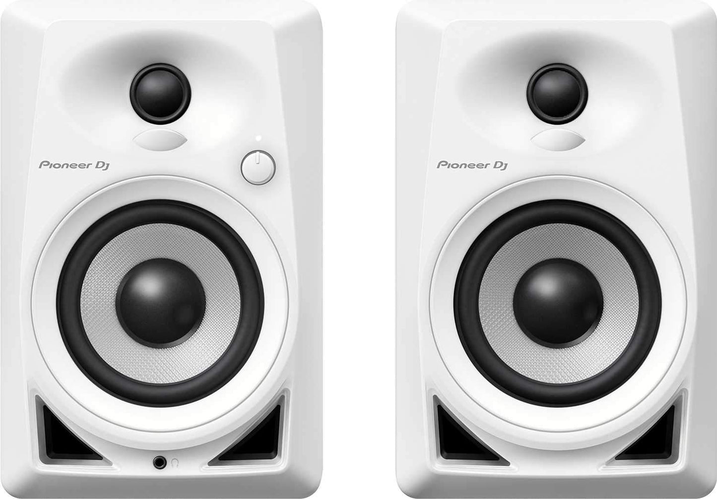 Pioneer DM-40-W White Powered Desktop Monitors - ProSound and Stage Lighting