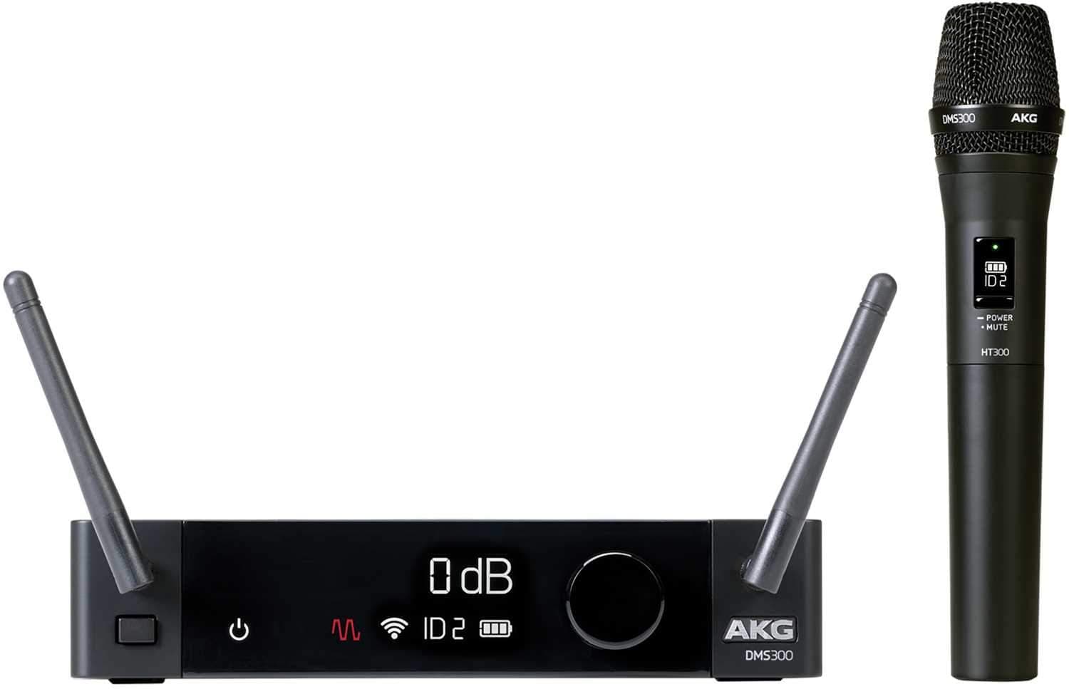 AKG DMS300 Digital Wireless Handheld Microphone System - ProSound and Stage Lighting