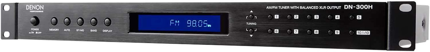 Denon Pro DN-300H Digital AM/FM Tuner - ProSound and Stage Lighting