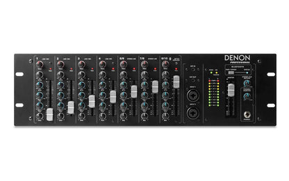 Denon DJ DN-410X Rackmount Mixer with Bluetooth - ProSound and Stage Lighting