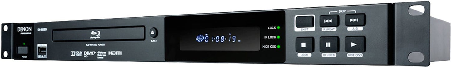 Denon Pro DN-500BD Pro Rack Mounted Blu-Ray Player - Solotech