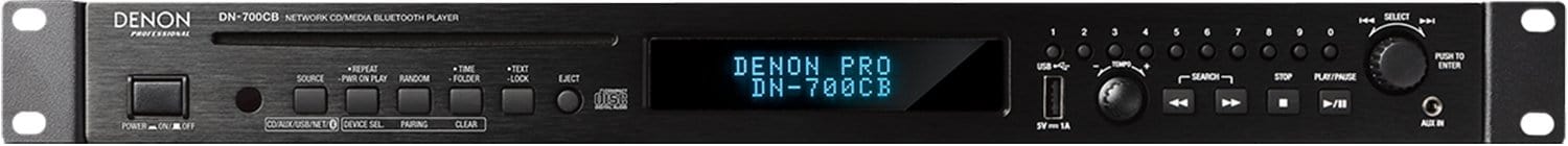 Denon Pro DN-700CB Network CD/Media Player w/ BT - Solotech