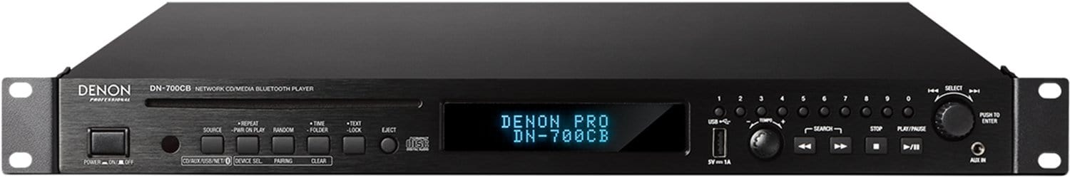 Denon Pro DN-700CB Network CD/Media Player w/ BT - Solotech