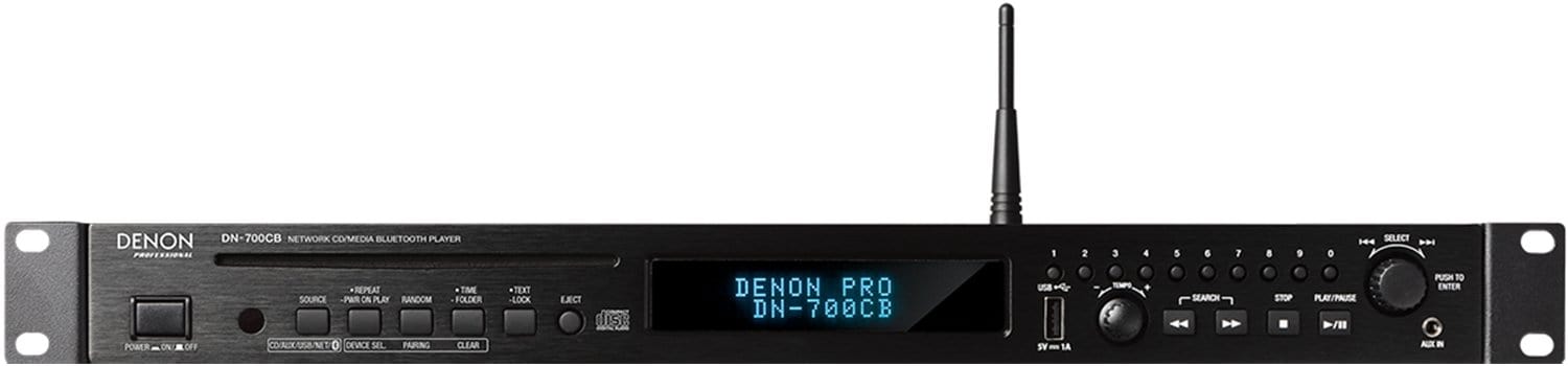 Denon Pro DN-700CB Network CD/Media Player w/ BT - Solotech