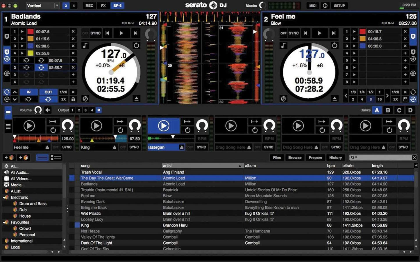 Denon DJ DS1 Serato 4-channel USB Audio Interface for Serato DJ/DVS - ProSound and Stage Lighting