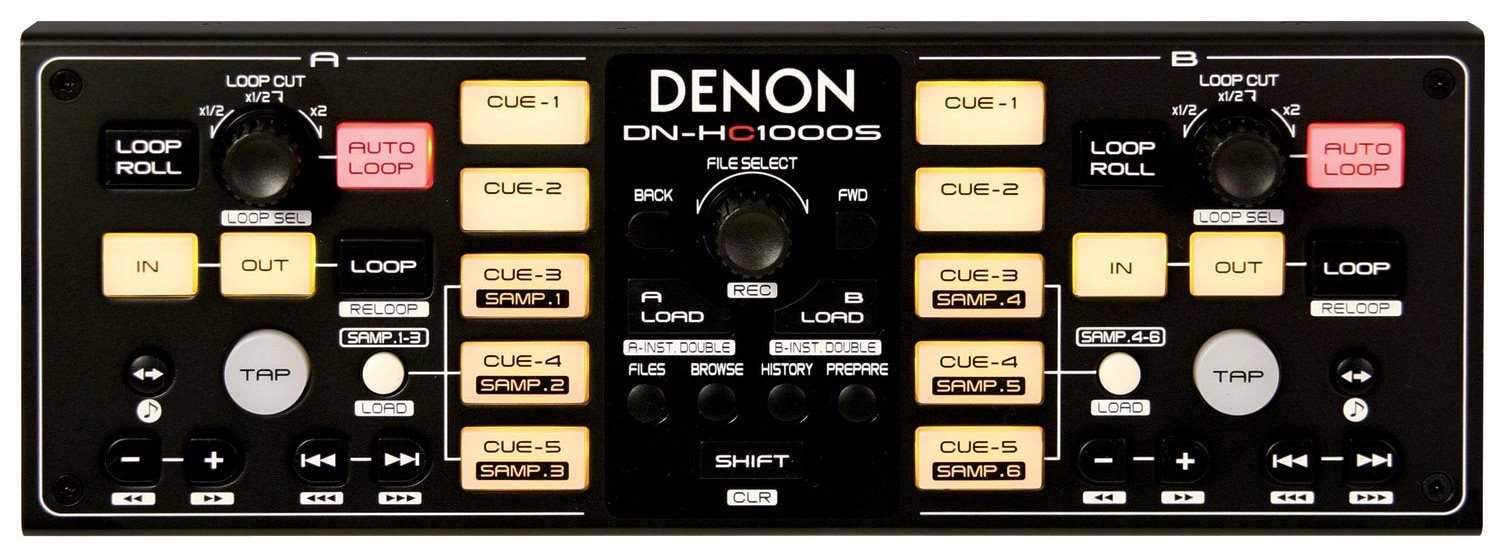 Denon DJ DN-HC1000S Serato USB MIDI Controller - ProSound and Stage Lighting