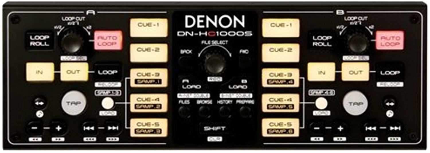 Denon DJ DN-HC1000S Serato USB MIDI Controller - ProSound and Stage Lighting