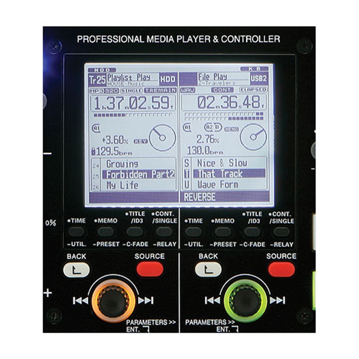 Denon DJ DN-HD2500 USB Pro Media Player & Controller