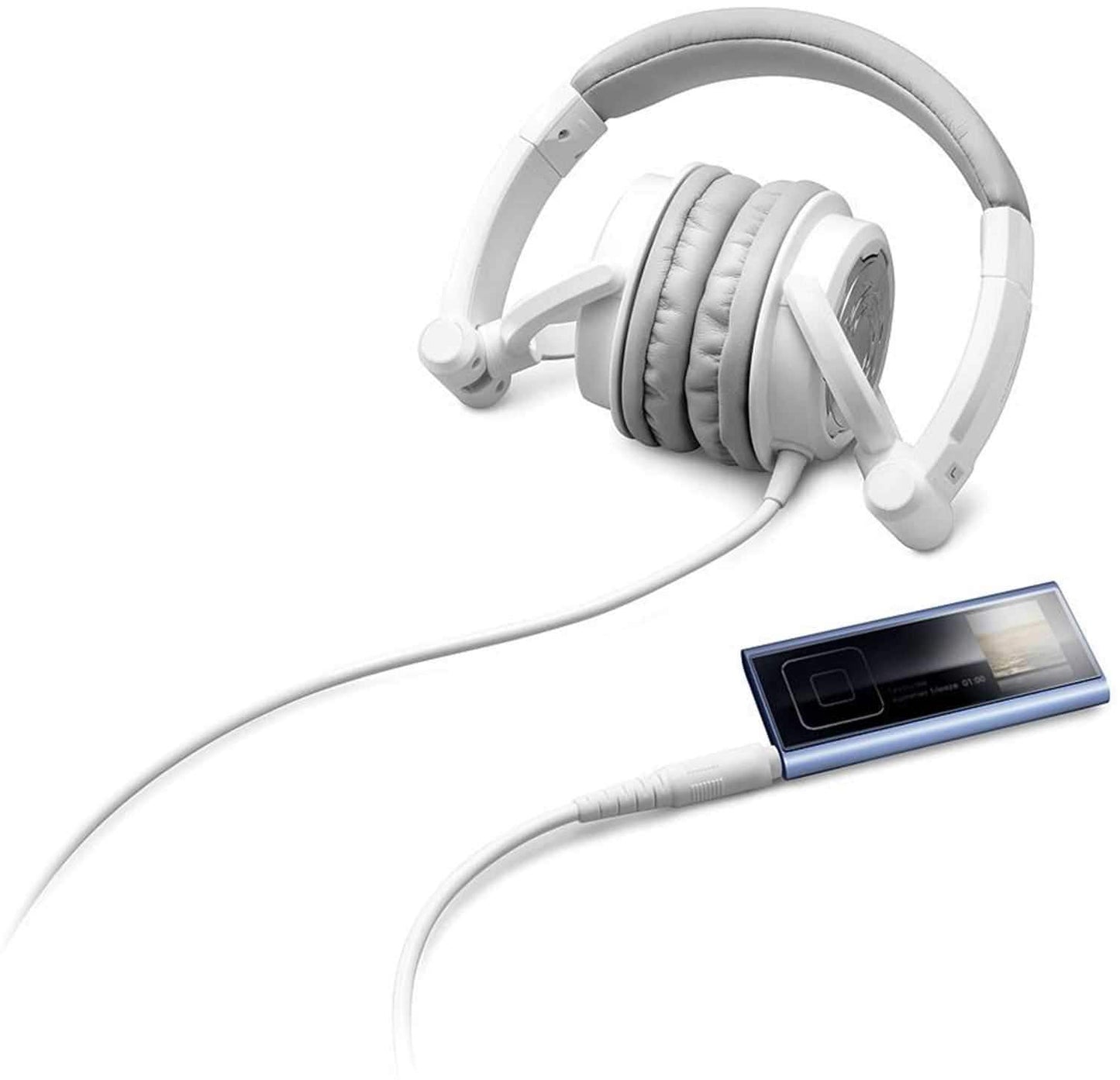 Denon DJ DN-HP500S White Closed-Back DJ Headphones - ProSound and Stage Lighting