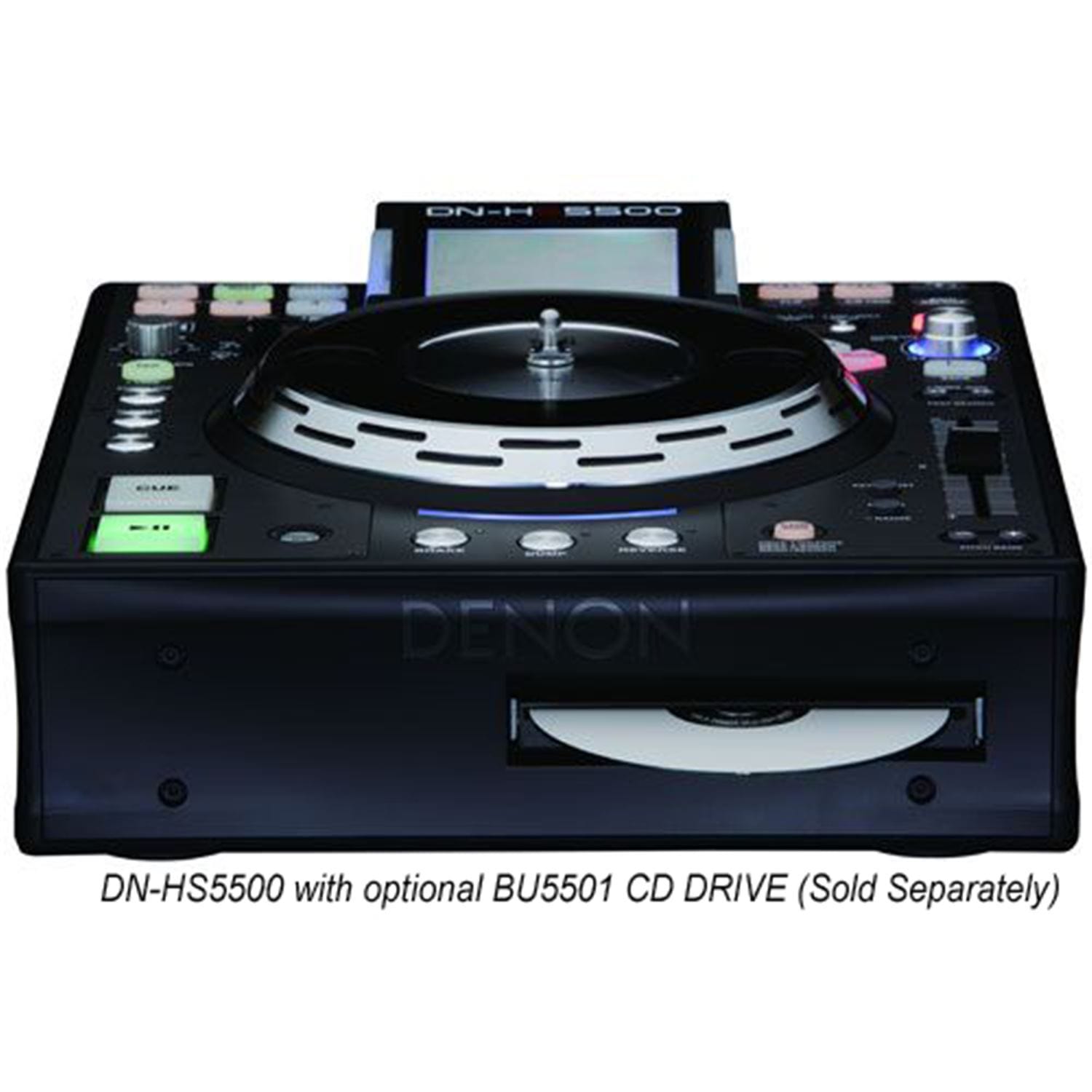 Denon DJ DN-HS5500 Direct Drive Media Player/Controlr - ProSound and Stage Lighting