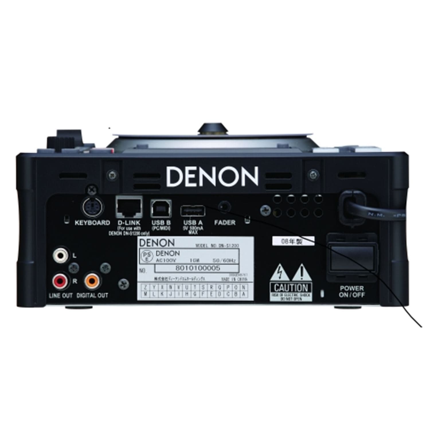 Denon DJ DN-S1200 CD/USB Media Player & Controller - ProSound and Stage Lighting