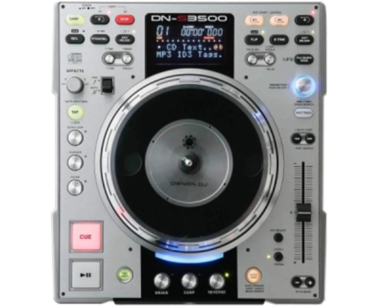 Denon DJ DN-S3500 Table Top CD/MP3 Player - ProSound and Stage Lighting