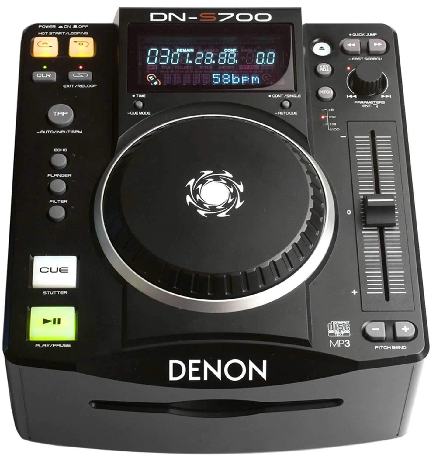 Denon DJ DN-S700 Table Top CD MP3 Player - ProSound and Stage Lighting