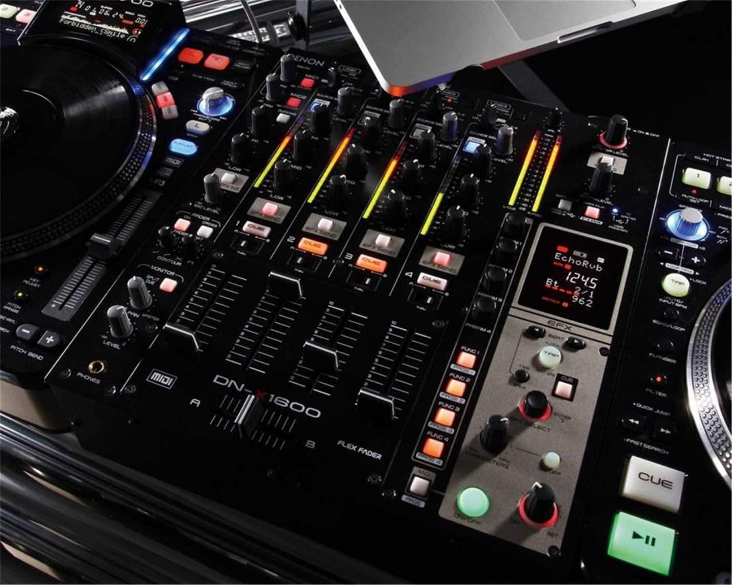 Denon DJ DN-X1600 4-Channel Digital DJ Mixer