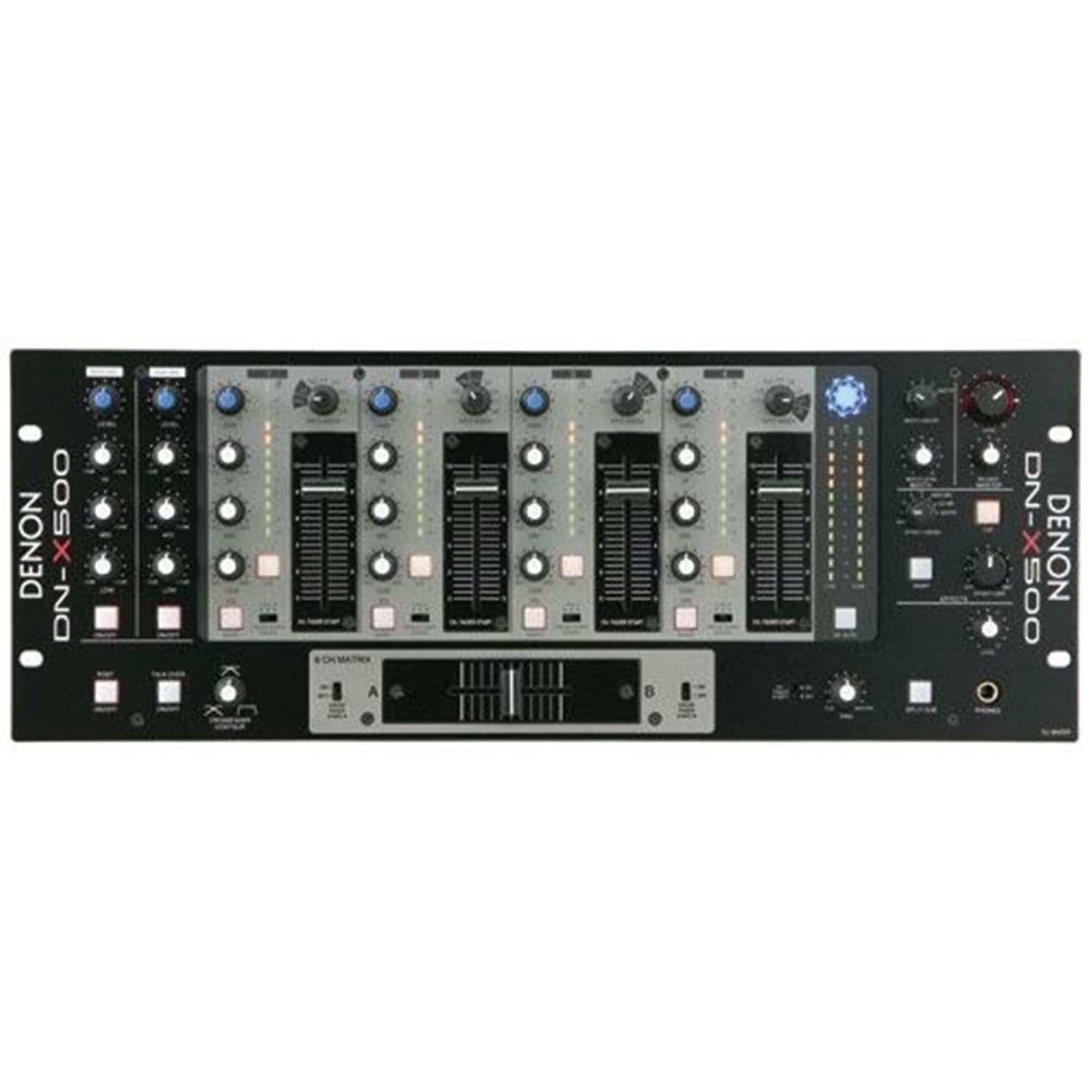 Denon DJ DN-X500 4 Channel 19 in Rackmount DJ Mixer - ProSound and Stage Lighting